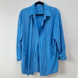Blue Shirt with Pockets